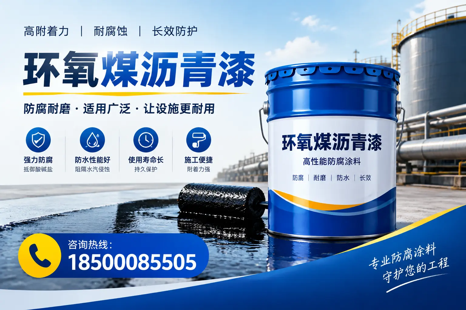 环氧煤沥青漆与其他涂料的对比分析，助力临沧企业决策